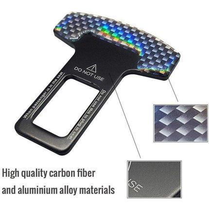 4pcs Universal Car Seat Belt Extender Adjustable Bumper Strap Seatbelt Adjuster