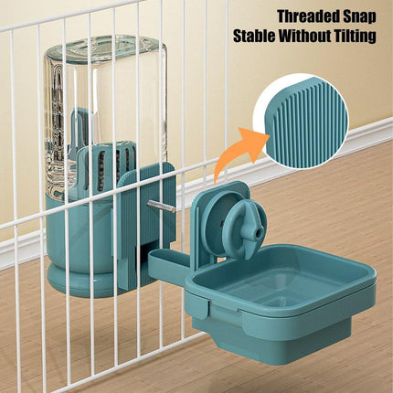Automatic Leak-Proof Rabbit Water Drinker Hanging Large Capacity Pet Feeder Bowl