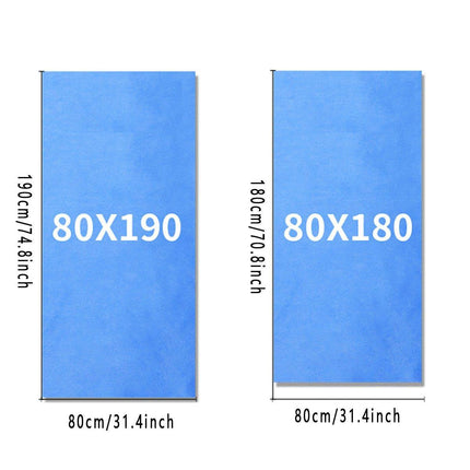 100pcs Non-Woven Breathable Bed Sheet for Beauty Salon Spa Hotel Travel Use