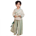 Green Hanfu Boy Chinese Style Traditional Clothing Outfit