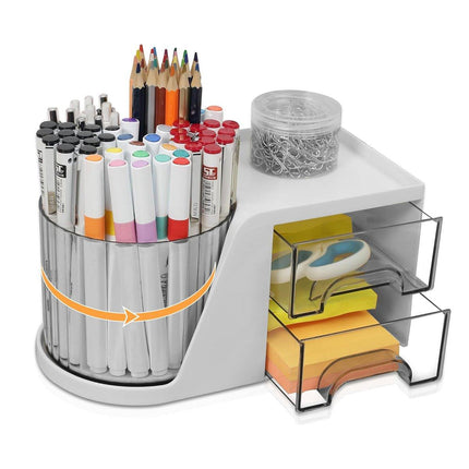 Desktop Storage Rotating Organizer Countertop Shelf Multifunctional Storage Rack