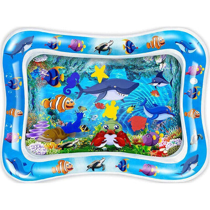 Baby Water Play Inflatable Mat Kids Children Infants Tummy Fun Time Sea World Au - Aimall