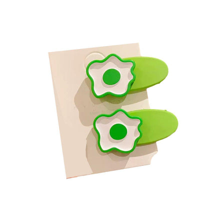 Flower Hairpin Floral Baby Barrette Kids Hair Snap Children Hair Clip Accessory - Aimall