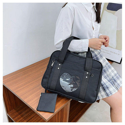 Love Handbag Schoolbag Shoulder Bag Crossbody Purse for Women Fashion Large