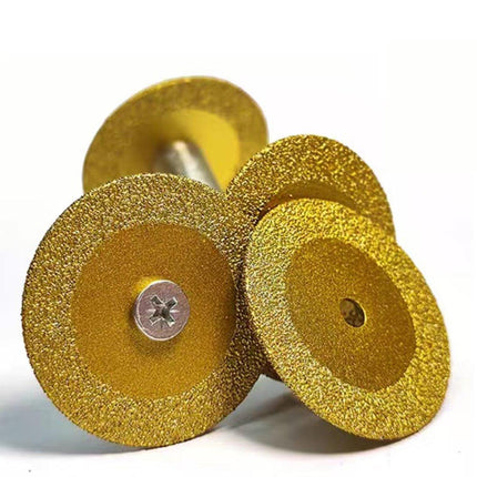 6PCS Diamond Cutting Discs with Mandrel for Rotary Tools - Mini Rotary Cutting Set