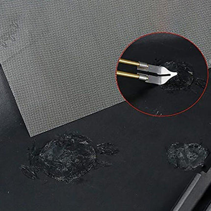 10PCS Car Bumper Crack Repair Mesh Welding for Wire Nails and Welding Rods Tool