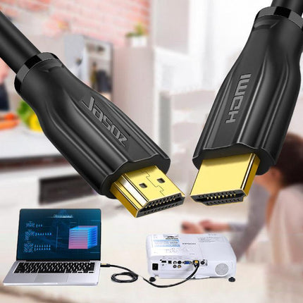 Jasoz HDMI Cable 4K 1M 1080p 3D High Speed V2.0 w/Ethernet 24AWG SE1 - Aimall