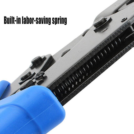Cable Crimper Non-Insulated Electrical Ferrule Ratchet Wire Plier Crimping Tool - Aimall