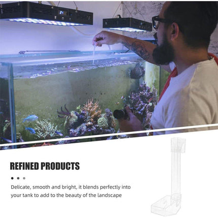 Aquarium Feeding Tube Multifunctional Fish Tank Floating Feeding Ring Shrimp Feeder - Aimall