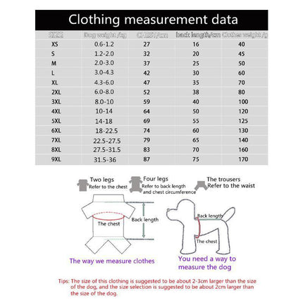 Pet Dog Clothes Hoodie Warm Winter Jumper Puppy Cat Clothing Coat Jacket Shirt - Aimall