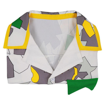Strange Story 4 Cos Dress Shirt Short Sleeve Round Neck Men's And Women's Performance Cosplay Dress New Halloween Play Dress