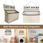 Laundry Room Socks Storage Bag Multifunctional Hanging Organizer for Clothes