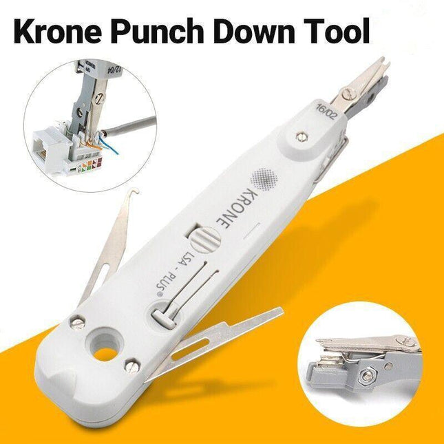 Krone punch down tool for RJ45 , Cat5, Cat5e, cat6 RJ11 Lenght 175MM AU Stock - Aimall