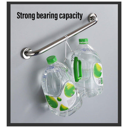 2X Stainless Steel Bathroom Shower Grab Bar Safety Handrail Wall Support Handle
