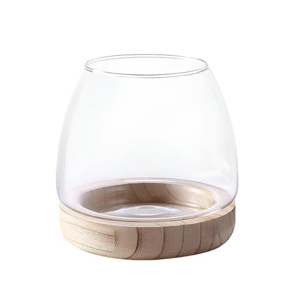 Japanese Style Small Glass Vases Fish Tank for Home Decor
