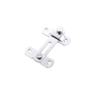 2 Sets 90 Degree Sliding Door Buckle Hitch Safety Latch Chain Lock Catch Kit