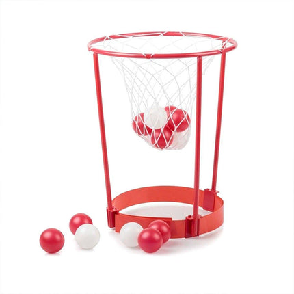Outdoor Head Basketball Toy Fun Toss Game Hoop for Party and Group Activities