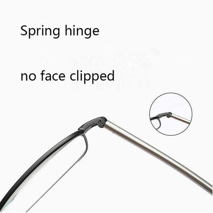 Universal Folding Reading Glasses Magnify Presbyopic Case Unisex 1.5 2 2.5 AU - Aimall
