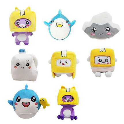 Boxy + Foxy + Rocky Plush Soft Stuffed Toy Kid Game Figure Plushie Doll - Aimall