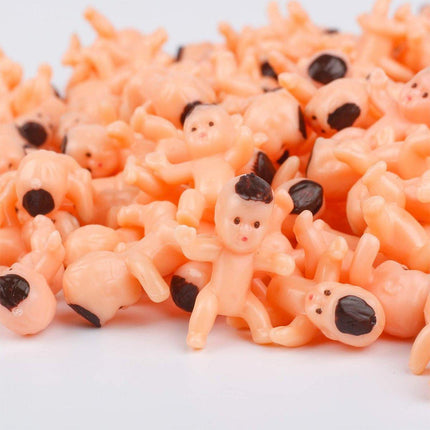 200PCS Mini Plastic Figurines for Party Games and Shower Decorations