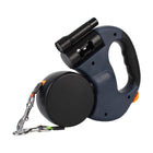 Retractable Lead Leash 360 Swivel Dual Doggie One-to-Two Traction Rope Pet Dog