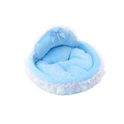 Princess Pet Kennel Soft Comfortable Cat and Dog Bed House for Small Pets