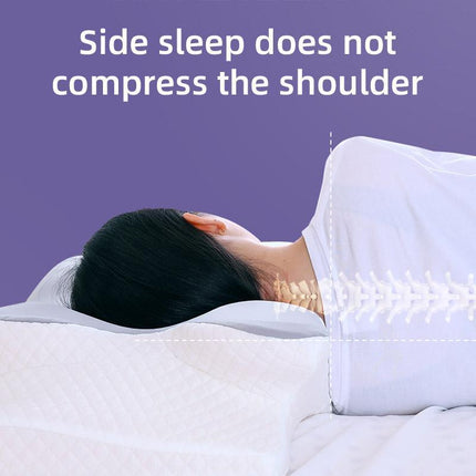 Memory Foam Butterfly Neck Pillow for Enhanced Comfort and Sleep Positioning