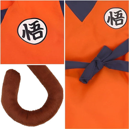 Halloween Dragon Ball Goku Costume Children Menswear Turtle Pie Cosplay Anime Show Party Costume Manufacturers