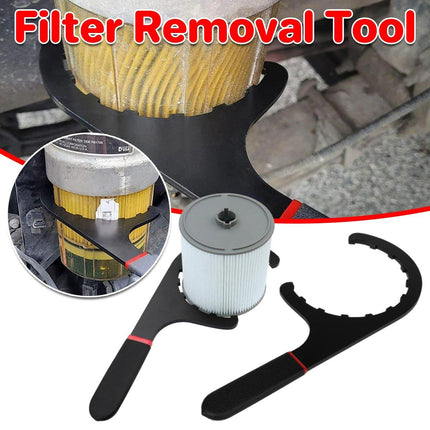 Heavy Duty Diesel Filter Wrench Tool for Engine Oil Filter Removal in Cars and Trucks
