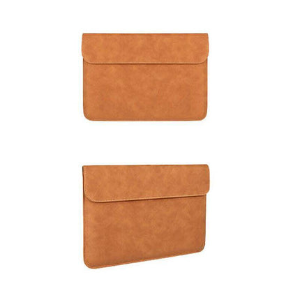 13" Pouch Laptop Bag Cover Leather Sleeve Case MacBook Air Pro Dell Retina - Aimall