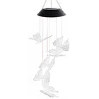 Colour Changing Wind Chimes LED Light Hanging Decor Outdoor Solar Powered Garden - Aimall
