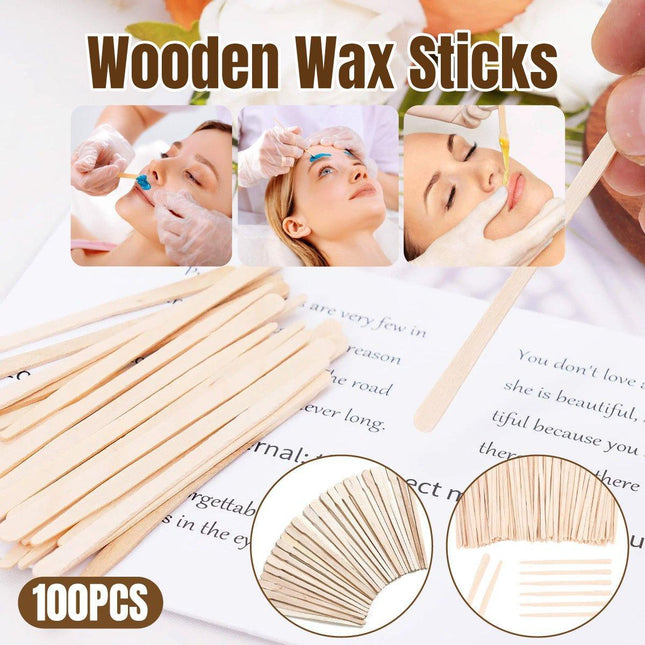 100pcs Beauty Shaving Wands Hair Removal Eyebrow Razors for Salon and Home Use