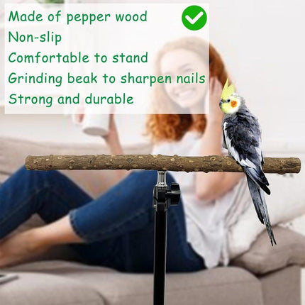Parrot Activity Stand Pet Bird Stand with Stick Perch for Birds Play and Rest