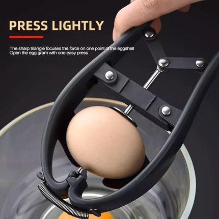 Quick Egg Opener Whisk Baking Kitchen Gadget Tool for Easy Cooking and Meal Prep