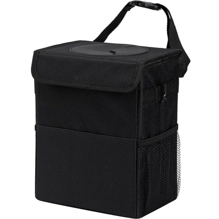 Collapsible Car Wastebasket Storage Box Portable Car Trash Bin for Vehicle Use