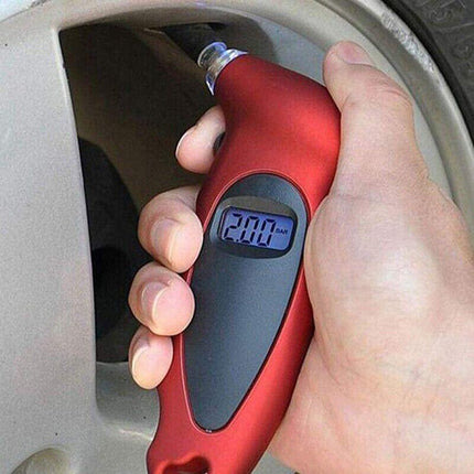 LCD Tyre Car air pressure tester Digital Gauge Auto Truck Tire Motorcycle Meter - Aimall