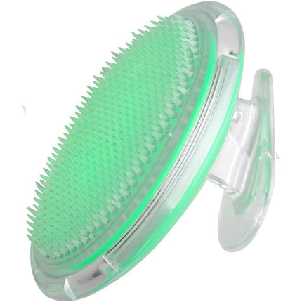 Manual Silicone Body and Face Massager Brush for Skincare and Relaxation