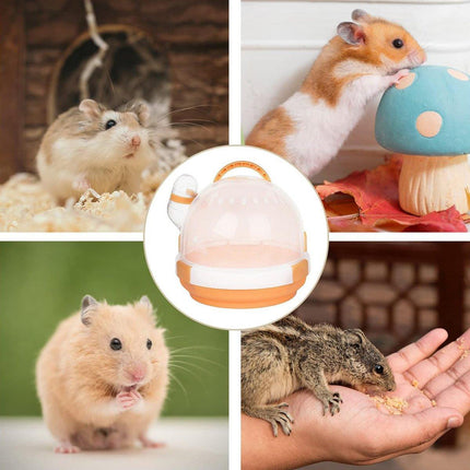 UFO Hamster Cage Portable Outside Cage for Small Pet Golden Bear Supplies
