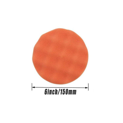 10x 150mm Sponge Polishing Pads 6Inch Waxing Buffing Set for Car Polisher Buffer