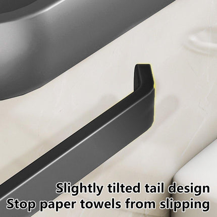 Wall Mounted Bathroom Paper Towel Holder Roll Hand Towel Rack for Easy Access