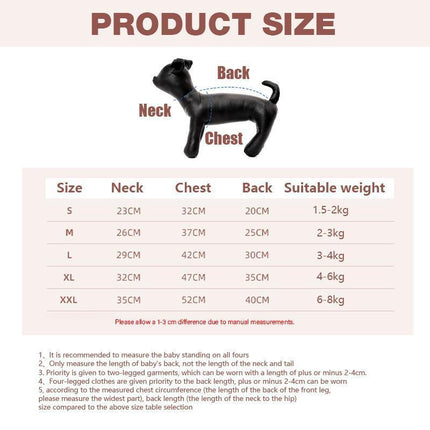 Pet Dog Clothes Jackets Warm Jumper Windproof Puppy Winter Coat Clothes Clothing Watermelon Red - Aimall