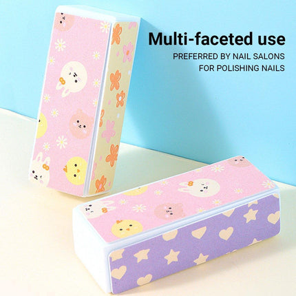 Cartoon Nail Polish File Manicure Tool Professional Nail Care Buffer Polishing