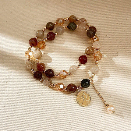 Chinese Light Luxury Style Elegant Women Fashion Bracelet Jewelry Gift