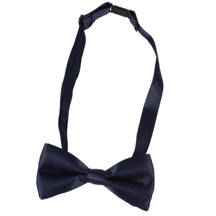 Solid Color Glossy Double-layer Children's Bow Tie Two-color Baby Korean Style Small - Aimall