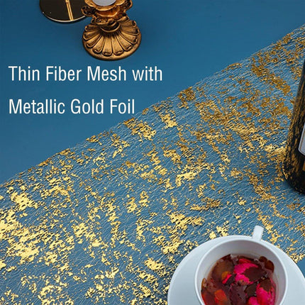 2 Rolls Mesh Tablecloth Rolls Table Runner Party Decoration for Wedding Events