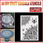 A4 DIY Craft Mandala Stencils Template For Walls Painting Scrapbooking Stamping - Aimall