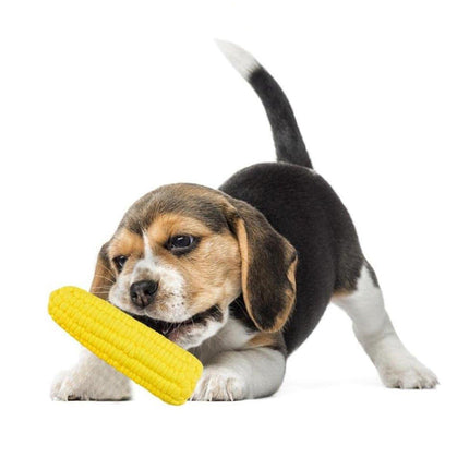 Grinding Teething Pet Toy Corn-Shaped Dog Chewing Toy Pet