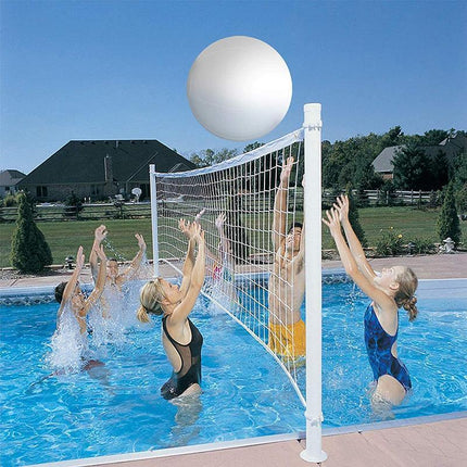 Outdoor Inflatable Beach Ball LED Light Swimming Pool Party Water Game Toys - Aimall