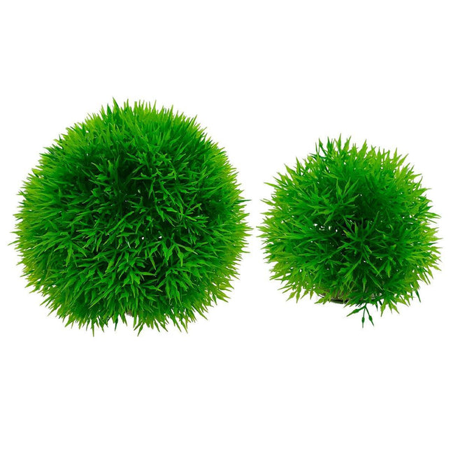 Aquarium Fish Tank Landscape Decoration Plastic Simulation Grass Flower Ball