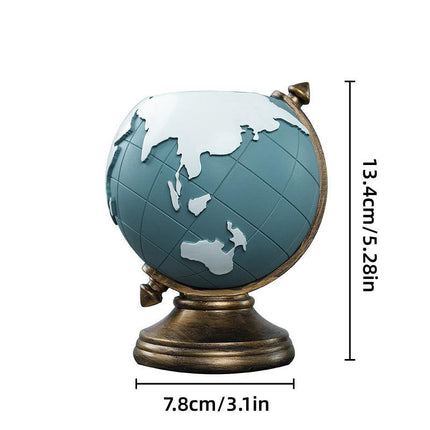 Harpiks Pen Holder Globe Desktop Organizer Storage Decoration for Office Desk
